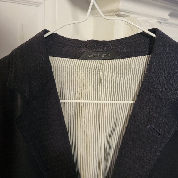 Giorgio Armani Upton Silk-Blend Sport Jacket, Size S - Picture 3 of 8